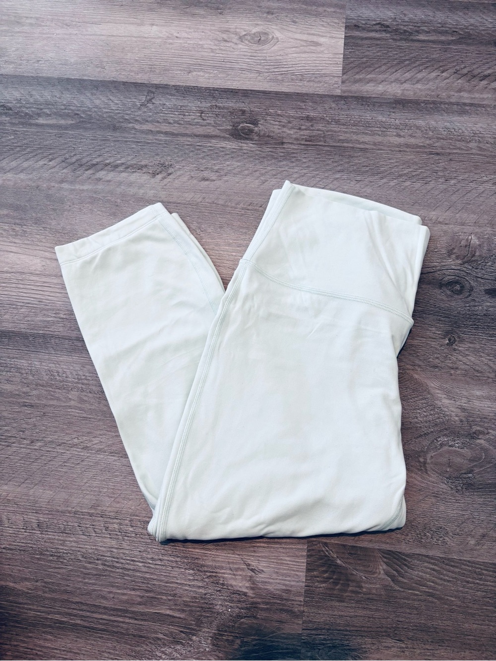Lululemon athletica Double Align Mint Green High-Rise Leggings Size 12